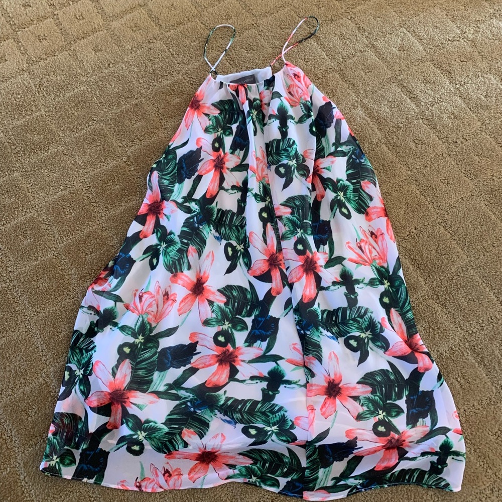 floral blouse